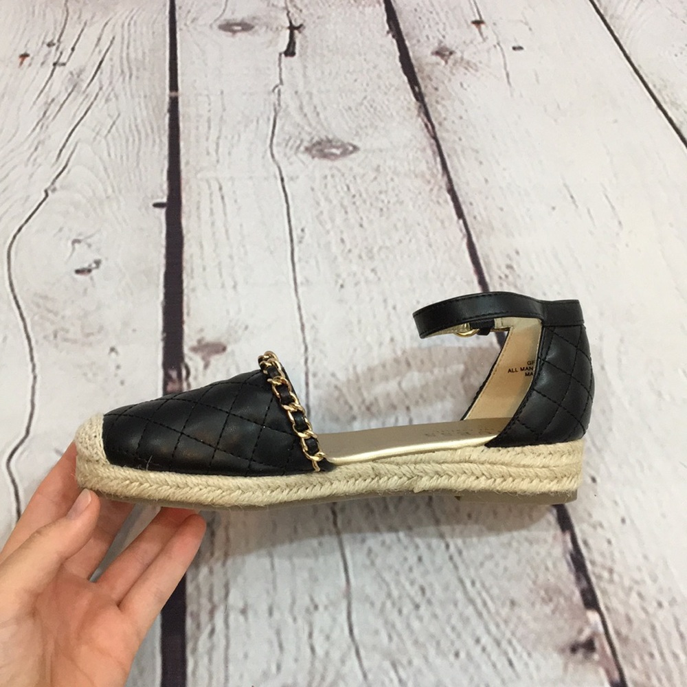 Guess black quilted espadrilles 5.5 - Picture 6 of 16